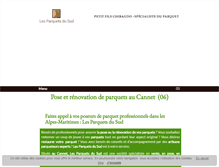 Tablet Screenshot of lesparquetsdusud.com